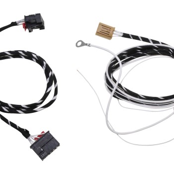 KUFATEC Kabelsatz Wechselrichter 12V > 230V für VW Caddy SB, Crafter SY, T6.1 SH