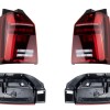 Komplettset abgedunkelte LED-Heckleuchten T6.1 für VW T6 SG