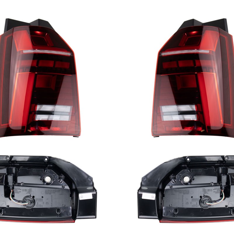 Komplettset abgedunkelte LED-Heckleuchten T6.1 für VW T6 SG