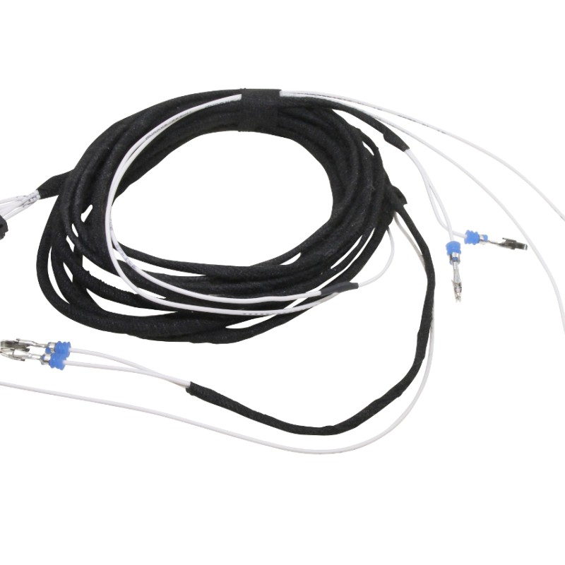 KUFATEC Kabelsatz mLWR Xenon / LED mit Tagfahrlicht auf Halogen Scheinwerfer für VW Polo 6C