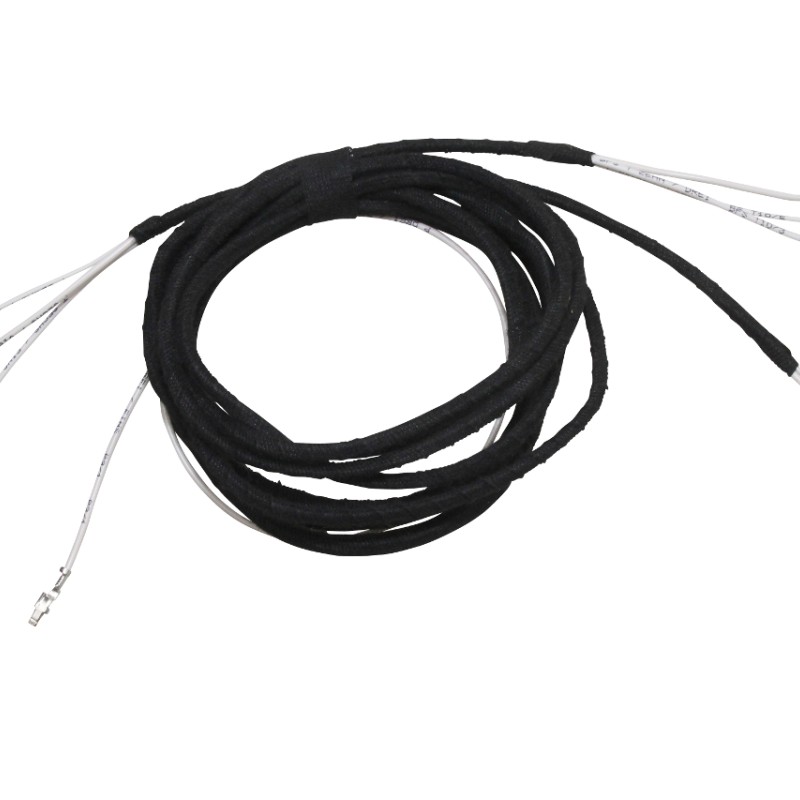 KUFATEC Kabelsatz Erweiterung mLWR Xenon auf Halogen Scheinwerfer für VW Sharan 7M