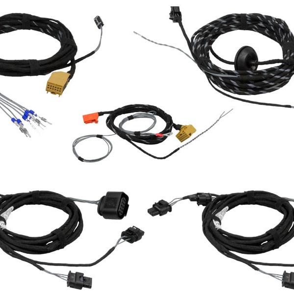 KUFATEC Kabelsätze Park Pilot Front + Heck inkl. OPS für VW Touareg 7P