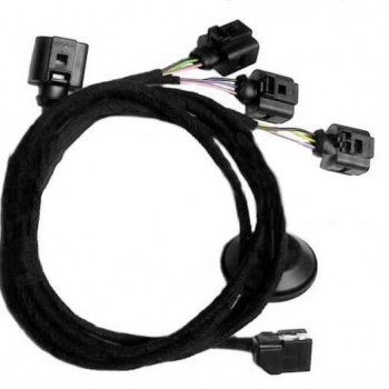 KUFATEC Kabelsatz PDC Sensoren Heck für VW Tiguan, Touran 2011