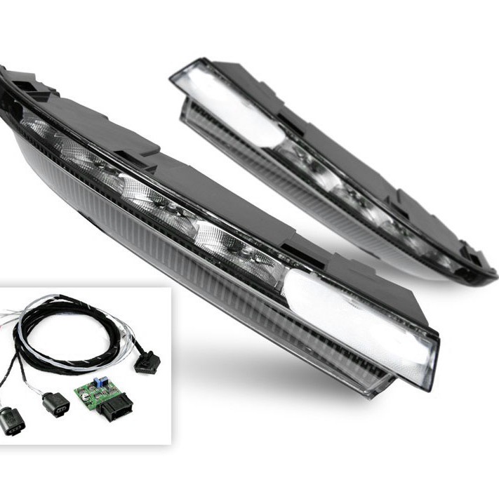 Nachrüst-Set LED-Tagfahrleuchten universal für VW, Audi