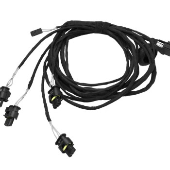 KUFATEC Kabelsatz PDC Sensoren Heck für VW Scirocco, Golf 5 mit OPS