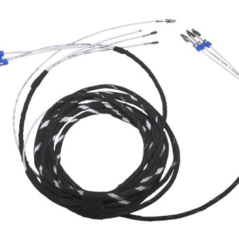 KUFATEC Kabelsatz Erweiterung mLWR Xenon auf Halogen Scheinwerfer für VW Jetta 5C, VW Sharan 7N
