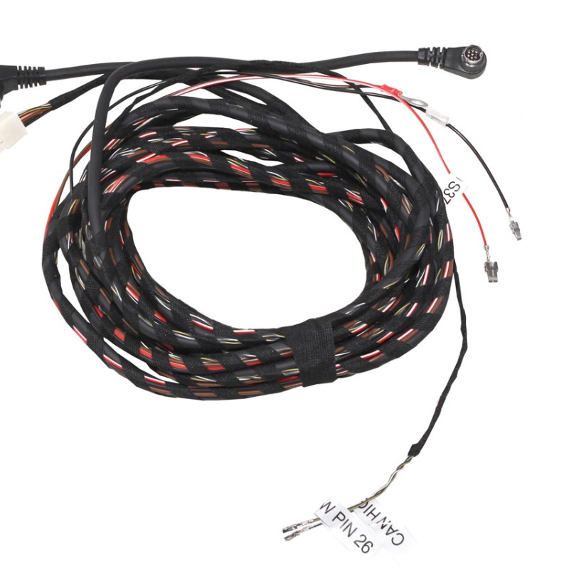 KUFATEC Kabelsatz TV-Tuner für VW MFD, AUDI RNS-D mit Can komplett, alt