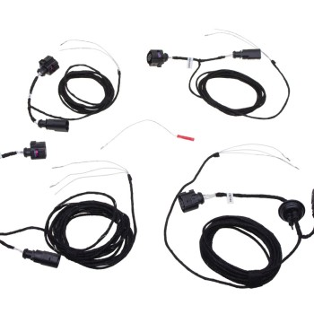 KUFATEC Kabelsatz LED-Heckleuchten mit dynamischer Lichtinszenierung für Audi A6 4A