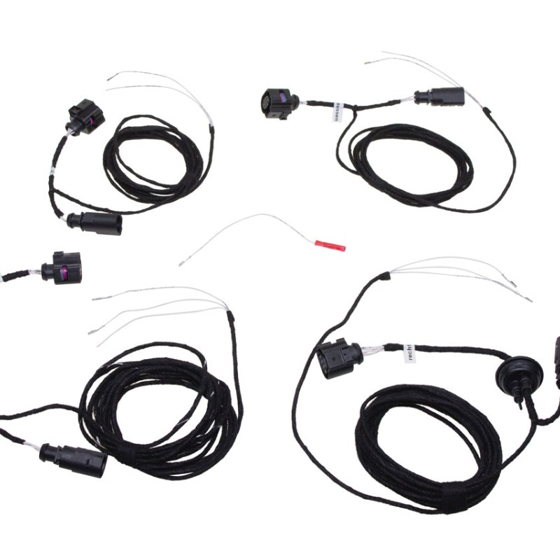 KUFATEC Kabelsatz LED-Heckleuchten mit dynamischer Lichtinszenierung für Audi A6 4A