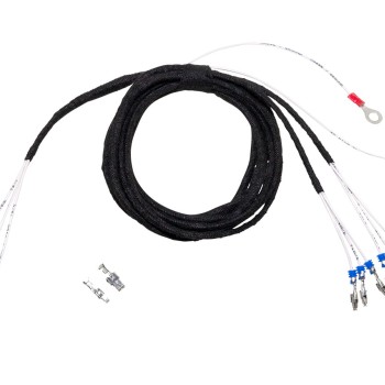 KUFATEC Kabelsatz mLWR Xenon auf Halogen Scheinwerfer für VW Golf 5, EOS, Passat, Touran, Caddy