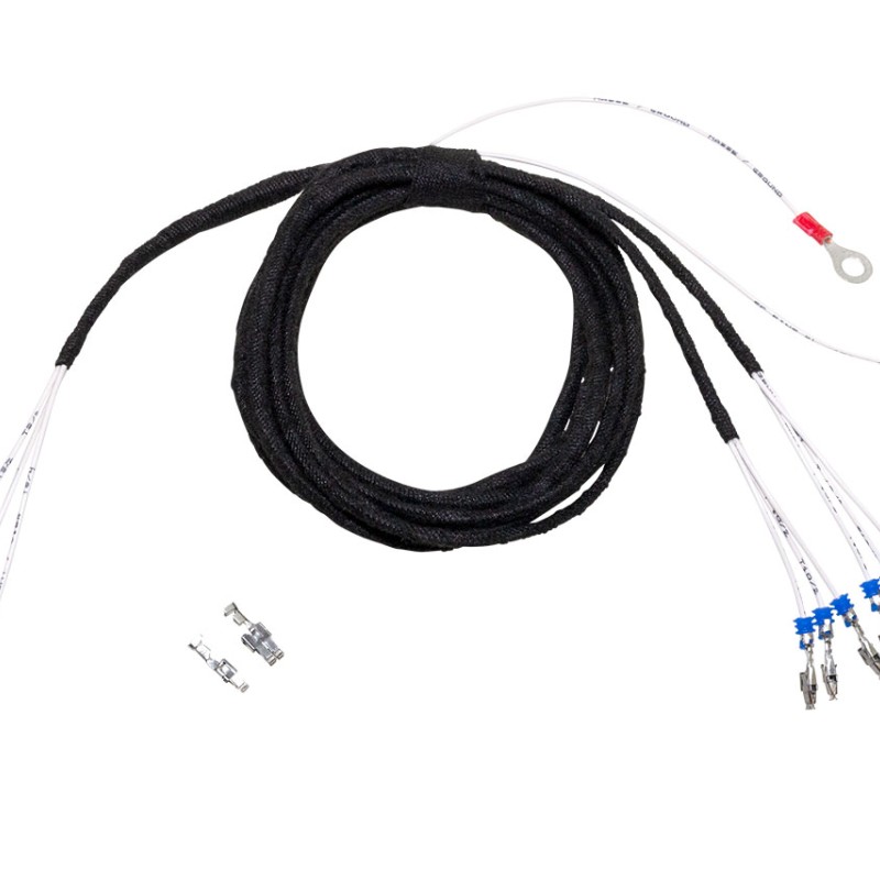 KUFATEC Kabelsatz mLWR Xenon auf Halogen Scheinwerfer für VW Golf 5, EOS, Passat, Touran, Caddy