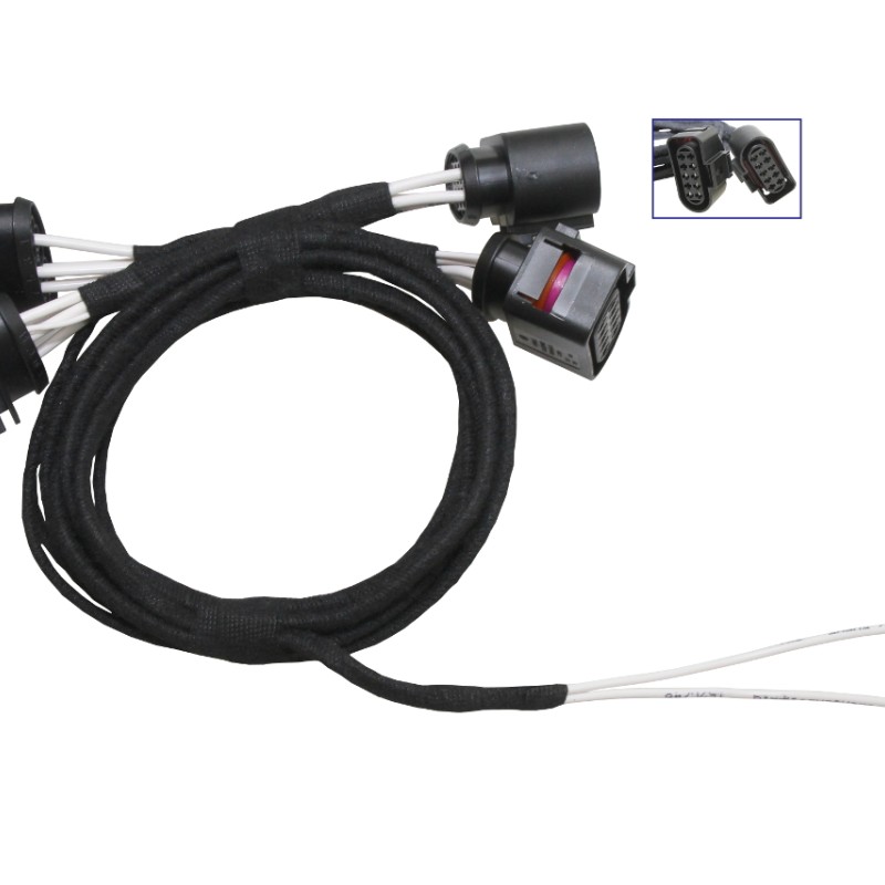 KUFATEC Adapter Xenon auf Halogen-Scheinwerfer für VW Touran 1T3, Caddy 2C