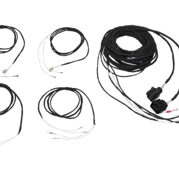 KUFATEC Kabelsatz Blind Spot- Sensor inkl. Ausparkassistent für VW New Beetle 5C